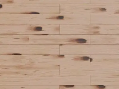 Dark Polished Mahogany Wood Planks PBR Seamless Texture