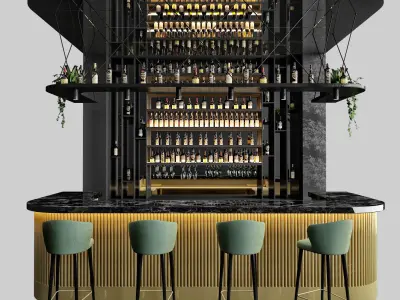 Bar Collection 3 3D model