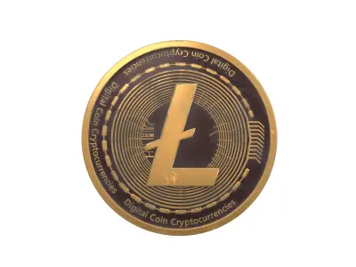 Litecoin v3 002 3D model