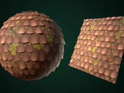 Roof Stylized Texture Texture