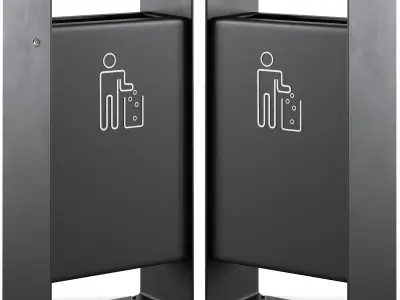 Park Benches Radium by mmcite 3D model