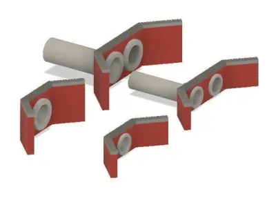 Model Railway Brick Pipe Culverts 3D print model