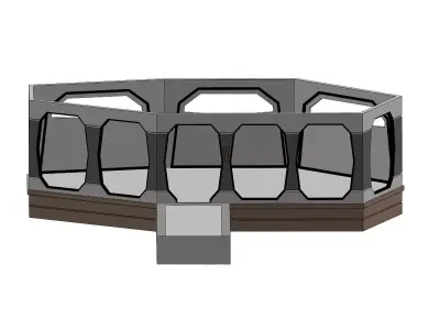 Department of Standards Field Office in Ghorman 3D print model