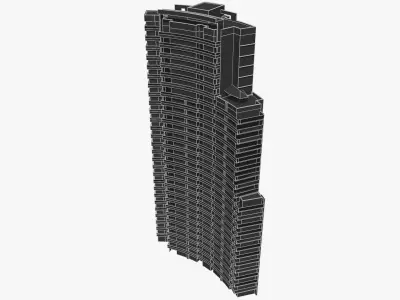 Verve Broadbeach Low-poly 3D model