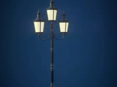 Street Lamp  3D model buy