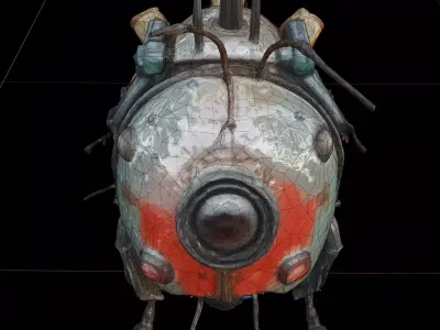 Robotic Insect Duo 3D model