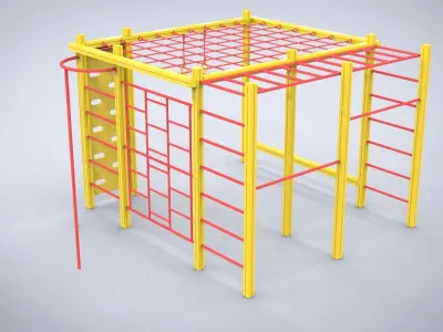 Playground for kids  3D model