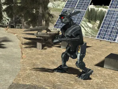 War Machine Robot for Unity 3D model