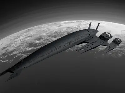 Normandy N7 - Mass Effect 3D model