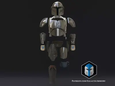 Mandalorian Beskar Armor 3D print model