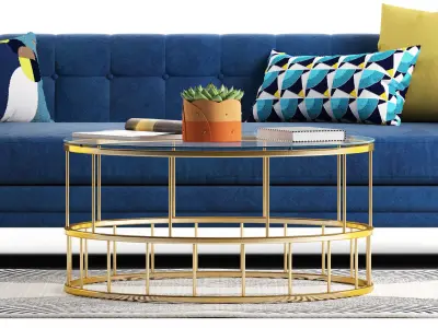 Westelm Bradford Sofa 3D model