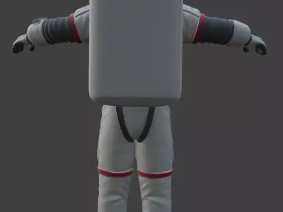 Astronaut Spacesuit 3D Model 3D model