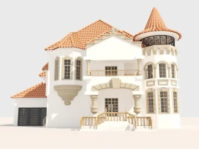 Modern Villa Hause 3D model