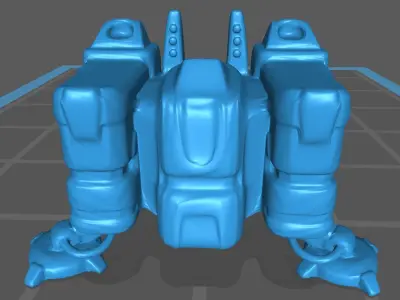 Starcraft Barracks 3D print model