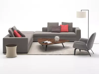 Living Set 26 3D model