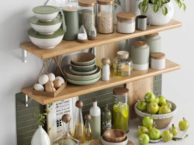 kitchen accessories011 3D model