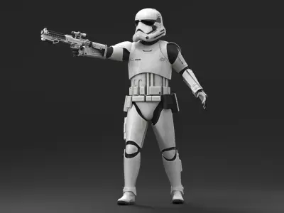  Star Wars Characters Rigged Collection for Cinema 4D 