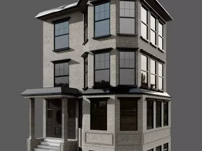 RESIDENTIAL BUILDING NO97 A 3D model