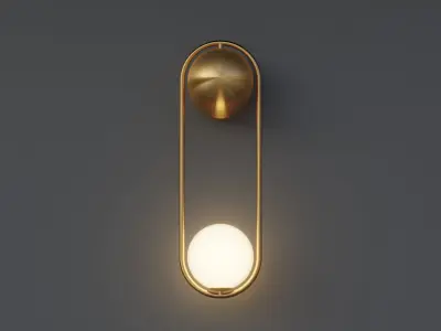 Mila Wall Sconce 3D model