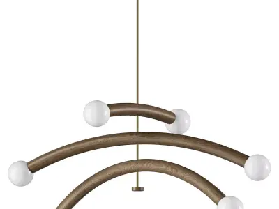 Beaubien Chandelier 3D model