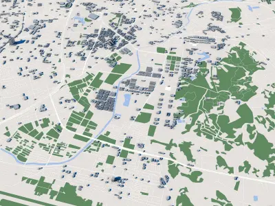 Kaohsiung City Taiwan 3D model