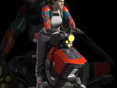 Brenda kuton figure 3D print model