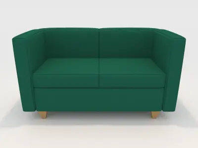 Sofa 2 Seater 6 3D model