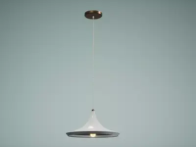 Ceiling Light Low Poly Game Ready Low-poly 3D model