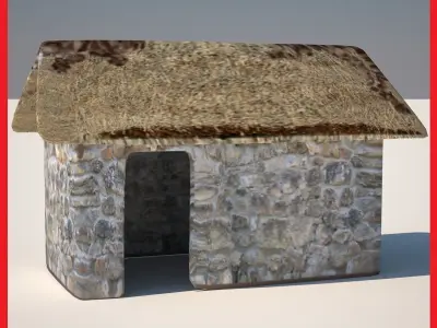 Huts Collection 3D Model Pack