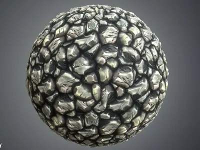 Stylized Ground Mix Vol 38 - Hand Painted Textures Texture