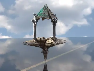 Scull destroyer arch 2 3D model