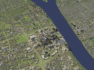 Detroit USA - city and urban