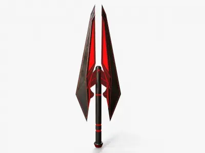 Sci-Fi Sword V2 Low-poly 3D model