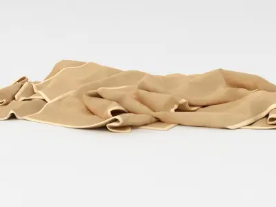 Towel Pile 1 3D model