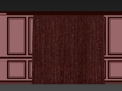 Curtain Set 281 3D model