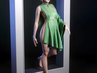 Jessica 6 from Logan s Run 3D print model