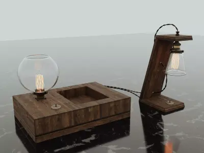 Table Light 3D model purchase