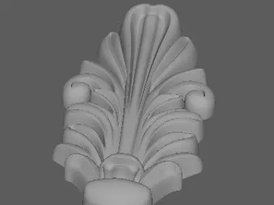 dekor ornament 3D model 39