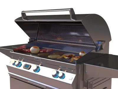 Barbecue Grill 3D model