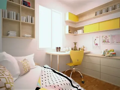 child room 3D model