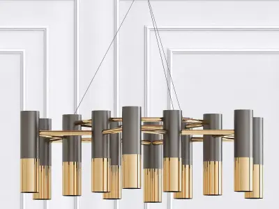 Delightfull pendant lamp hanging 3D model