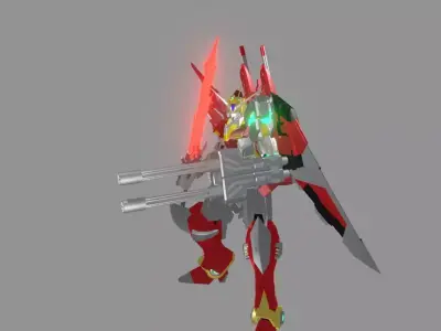 The Mecha Attacker 10 3D model