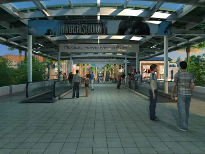 UniversalBeijingResort 3D model