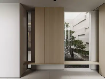 Minimalist style 3D model 3D model