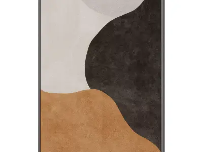 Abstract Painting Frame set 3D model 709