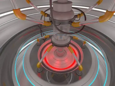 Sci Fi Room 3D model