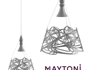 Pendant Lantern MOD229-PL-01 Maytoni Free 3D model