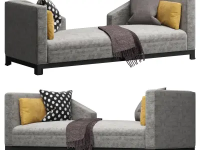 Wesley Hall - Social Sofa 3D model