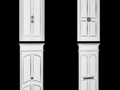 Door collection 2  28 pieces 3D model