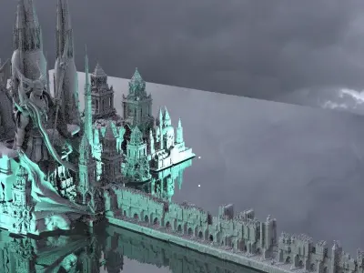 Underworld Ferrymans way City of below 3D model